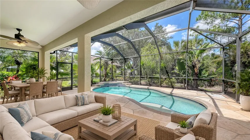 Virtually Staged Lanai