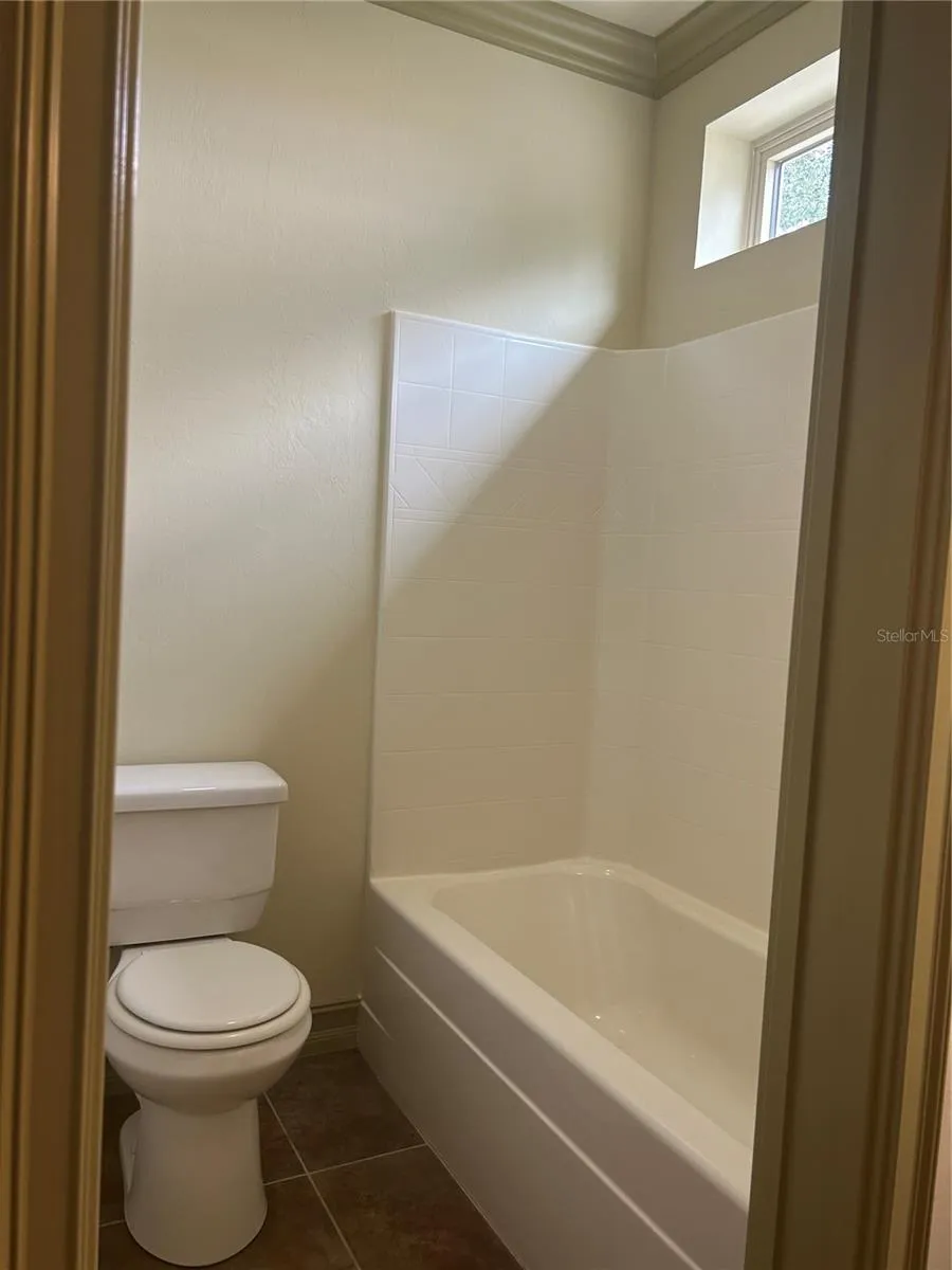 2nd floor hall bath toilet / shower room