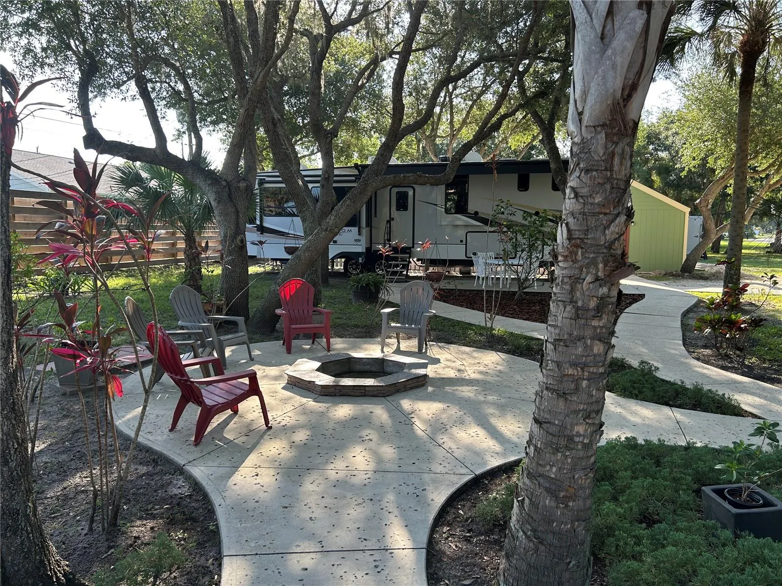 Lot 2 Firepit and RV Pad