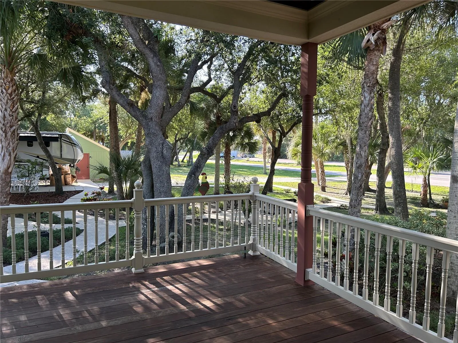 Lot 2 from rear porch