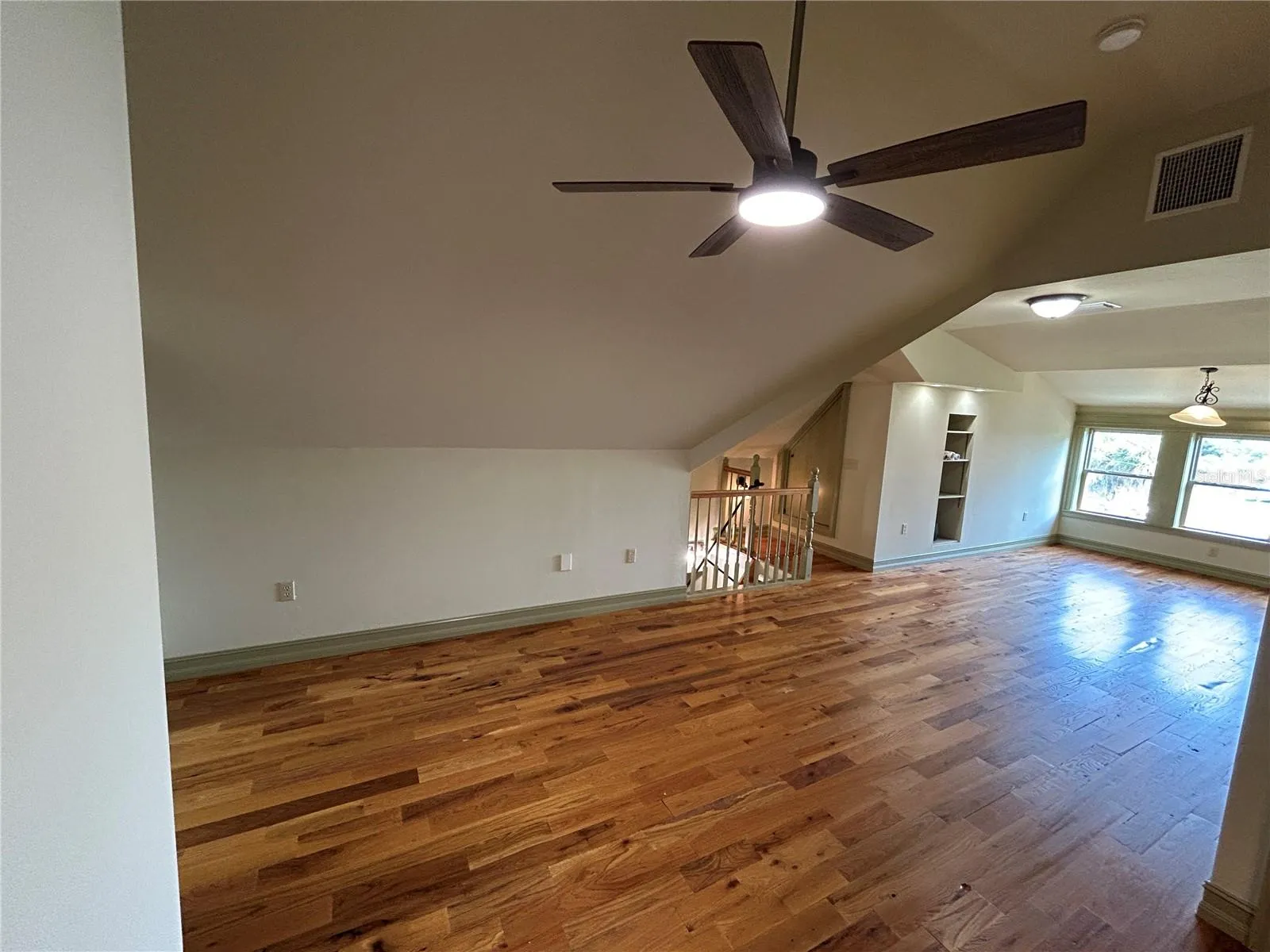 Finished attic