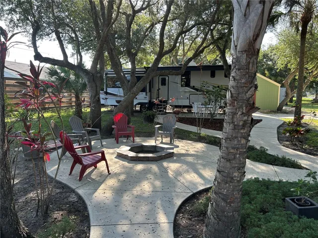 Lot 2 Firepit and RV Pad