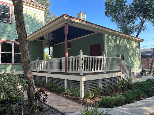 Rear porch from lot 2