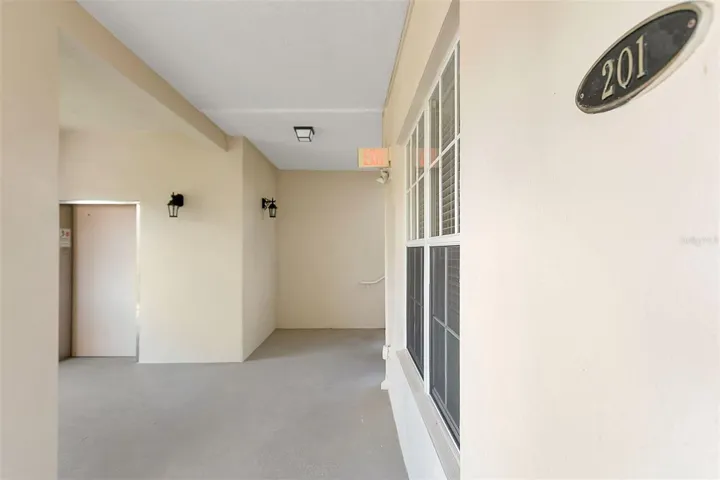 Elevator close to front door
