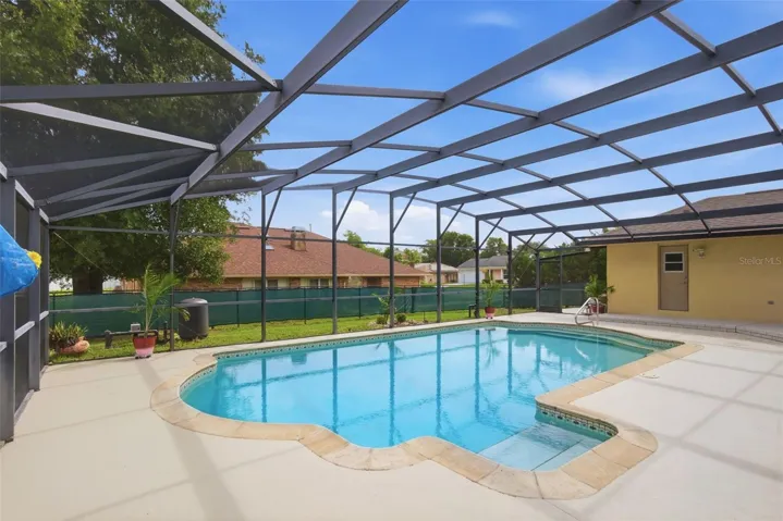 15x32 pool with huge screen enclosure!