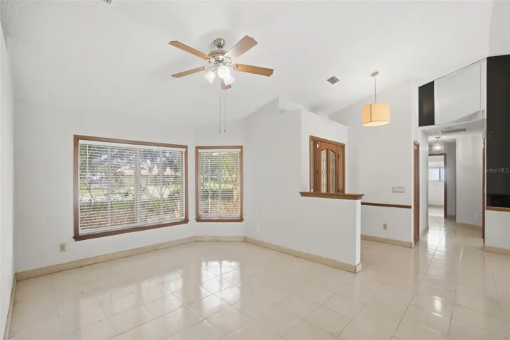 Large formal dining room