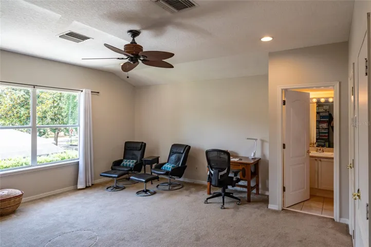 Bonus upper level room filled with natural light