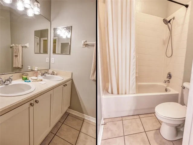 Main level full bathroom