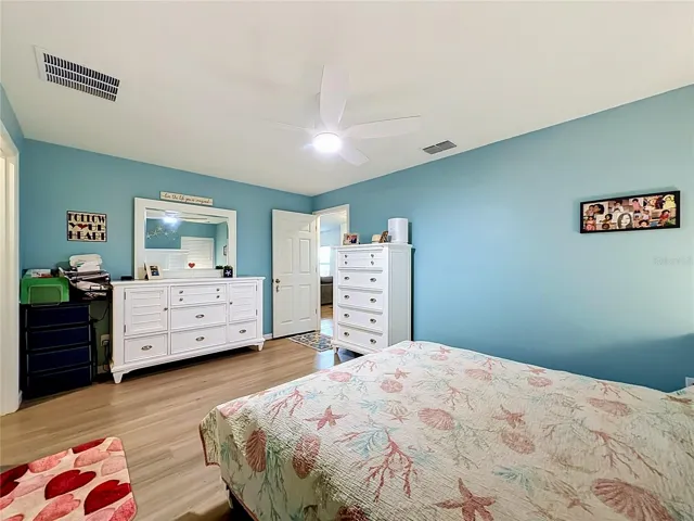 the main bedroom is big