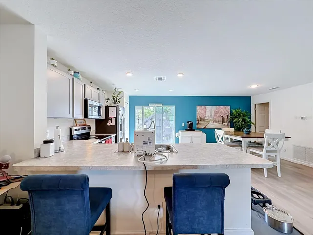 the breakfast bar