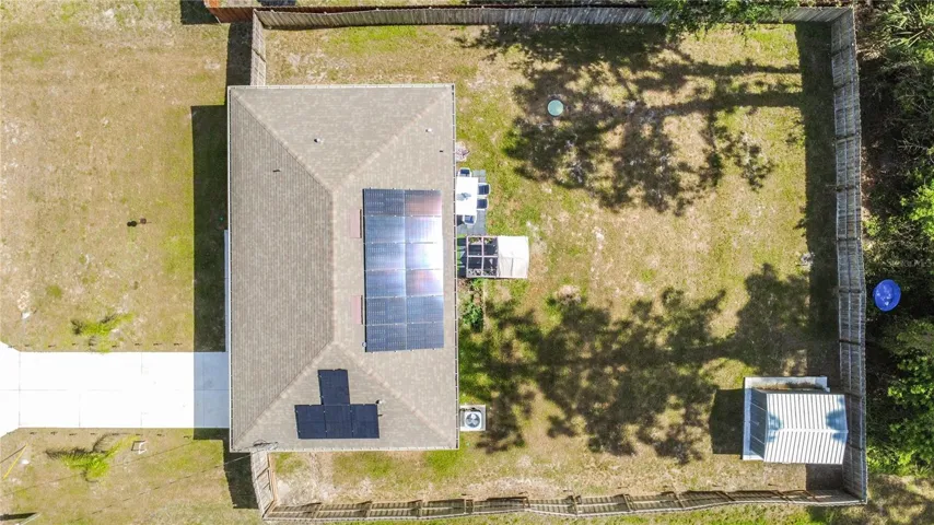 the solar panels