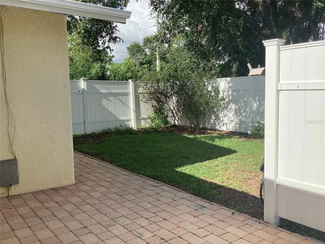 Back Yard Fenced