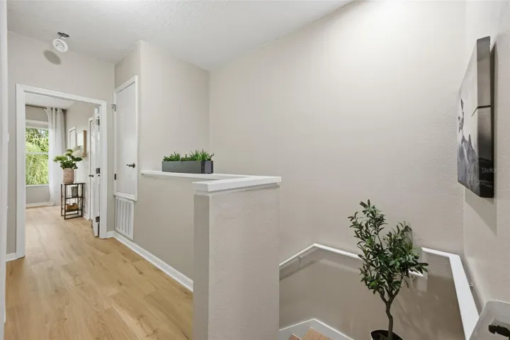 Luxury vinyl all upstairs, no carpet anywhere
