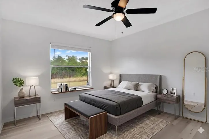 Virtually Staged - Primary Bedroom