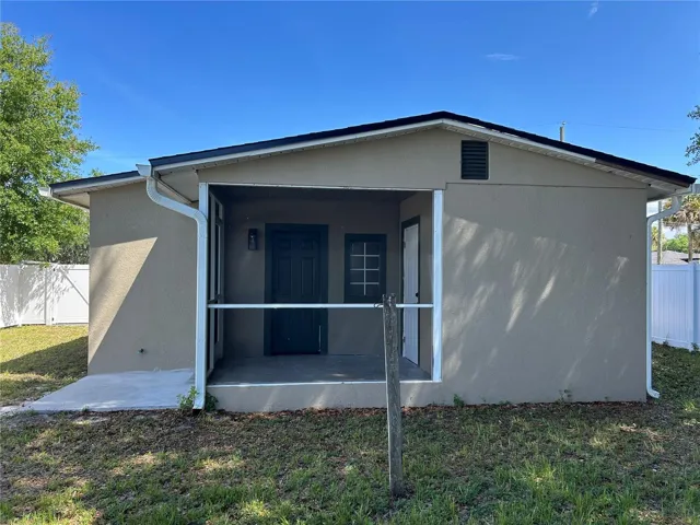 Back of house