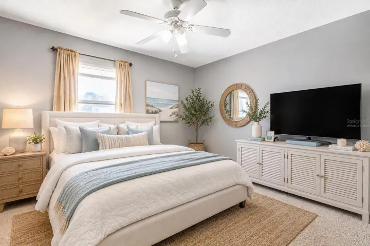 Fourth Bedroom Virtually Staged