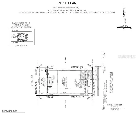 12977 Harvest Rain Avenue Plot Plan