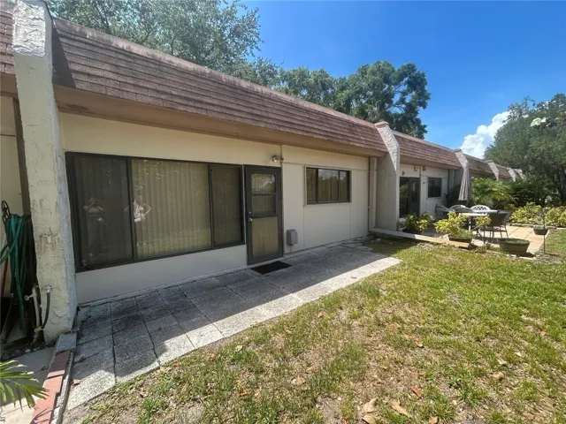 Rear Patio