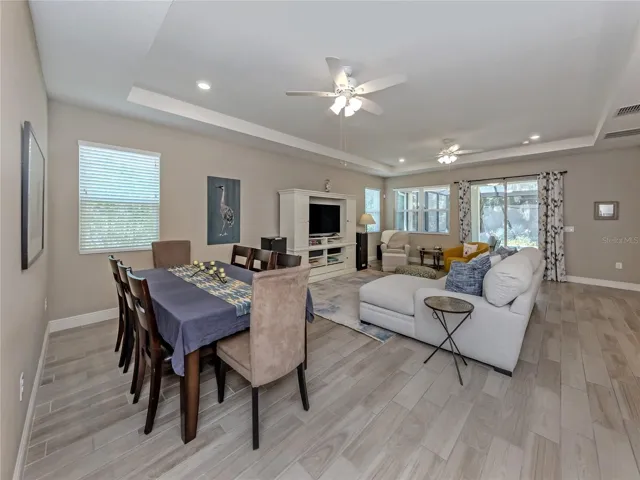 This large open space is bright and perfect for entertaining!