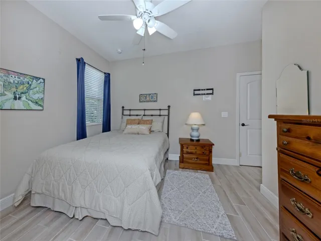 The third bedroom is on the other side of the home away from the first bedroom