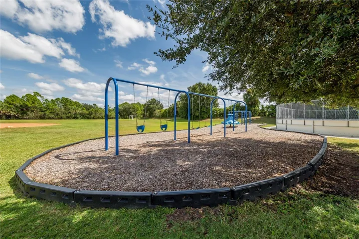 Stoneybrook offers swings and plenty of play equipment for everyone!