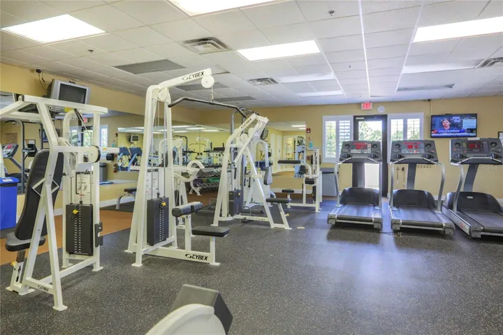 The Stoneybrook gym offers plenty of equipment for everyone!