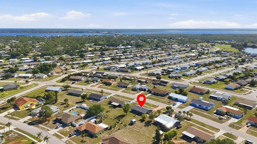 Aerial view of Community