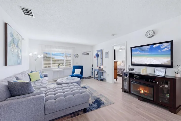Enter the home into the living room