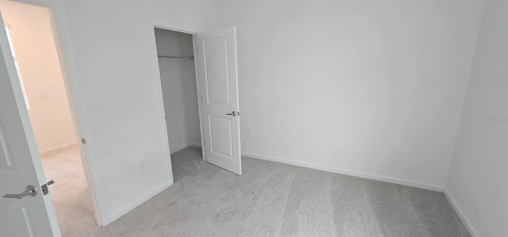 Bedroom 3 and closet