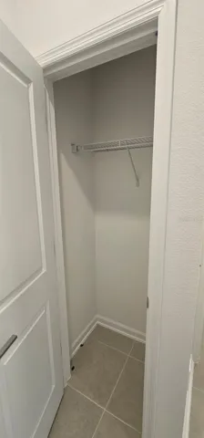 Entrance closet