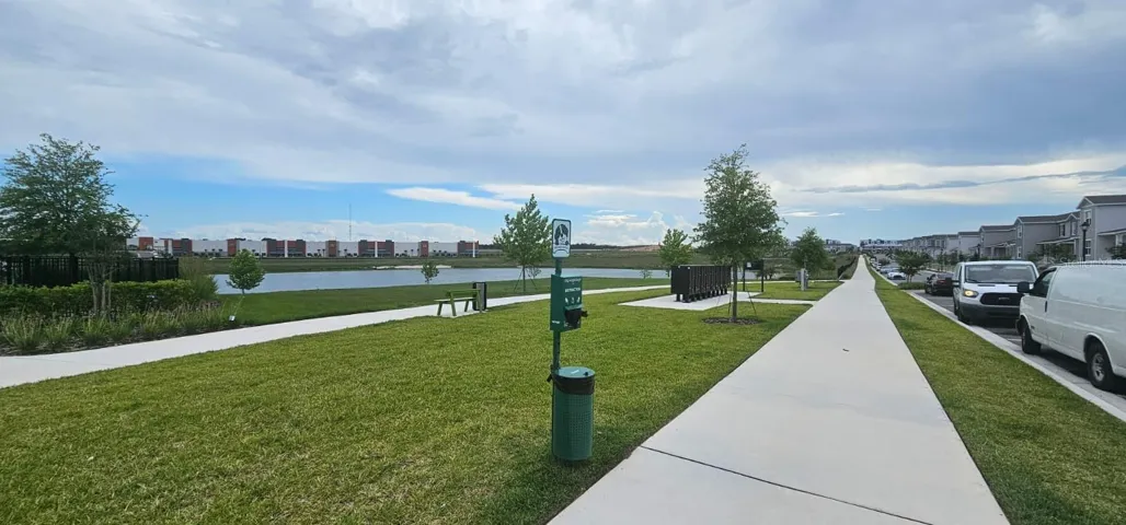 Sidewalk and Mailboxes - Community Amenities