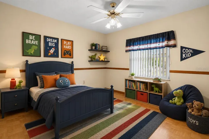 Virtually Staged - Second Bedroom