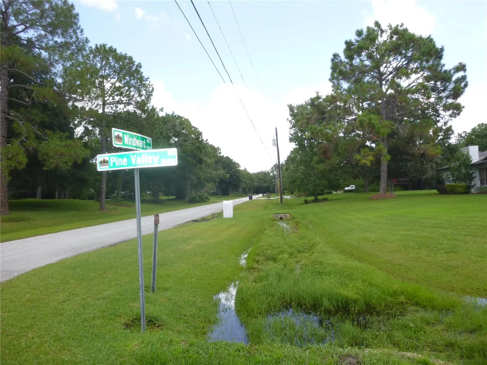 All paved roads.