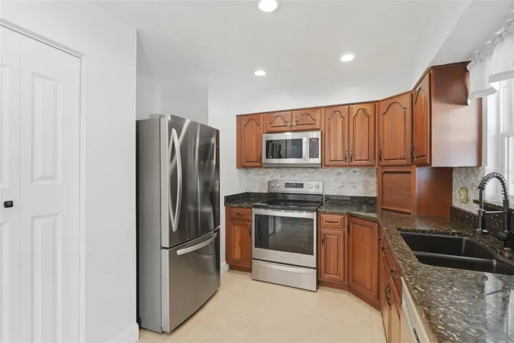 Well appointed kitchen.