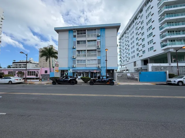 Front View: Los Corales Condo