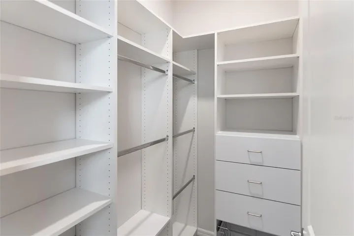 Second Bedroom Custom Closet.