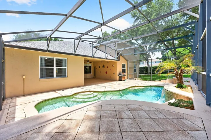 Enjoy your own private backyard oasis.