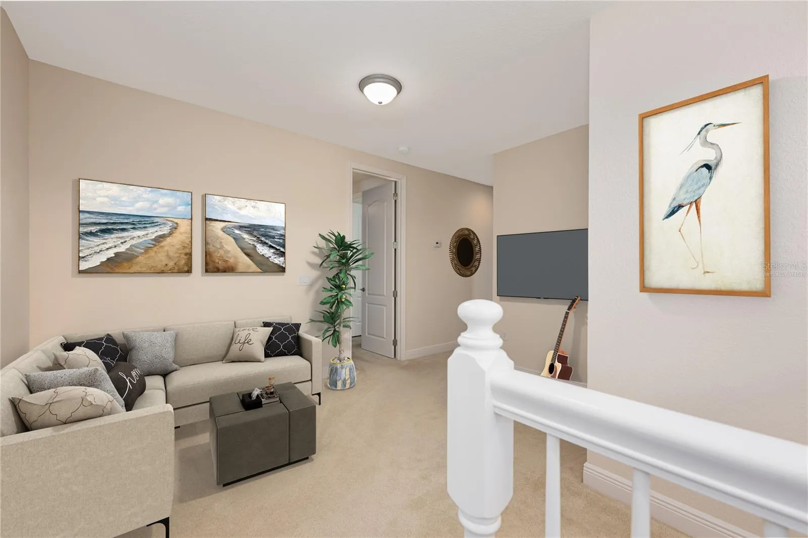 Virtually Staged Loft