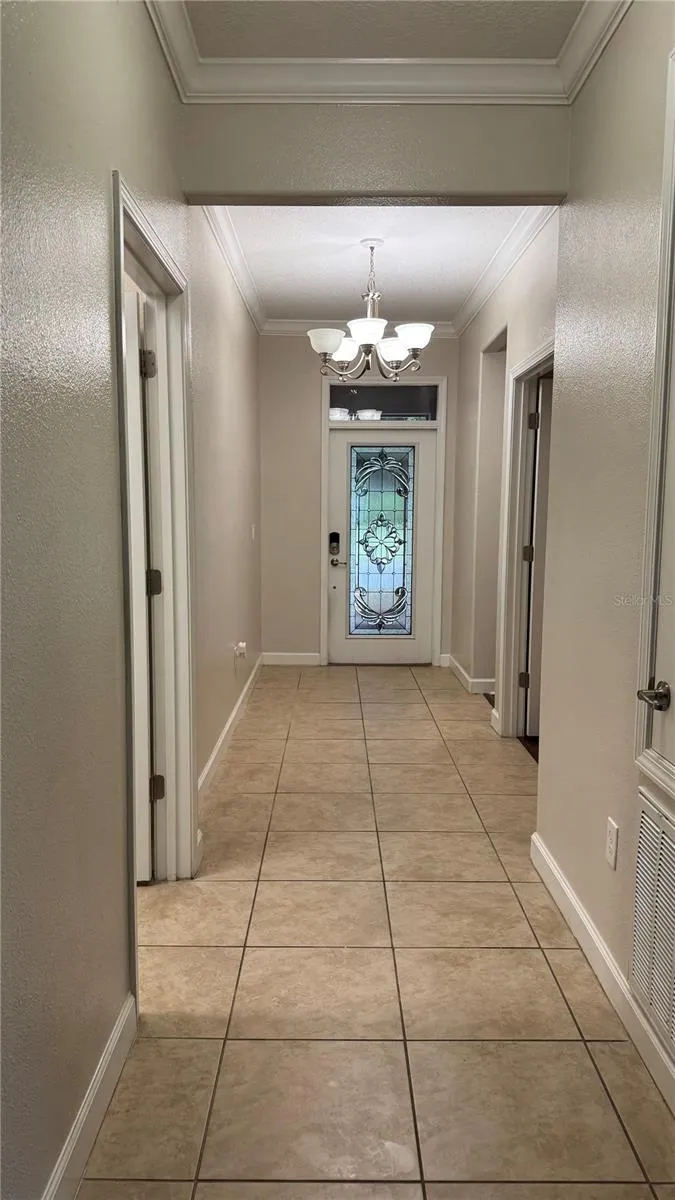 FOYER &amp; HALLWAY WITHOUT FURNITURE