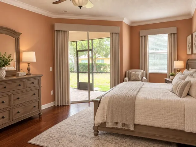 VIRTUALLY STAGED PRIMARY BEDROOM