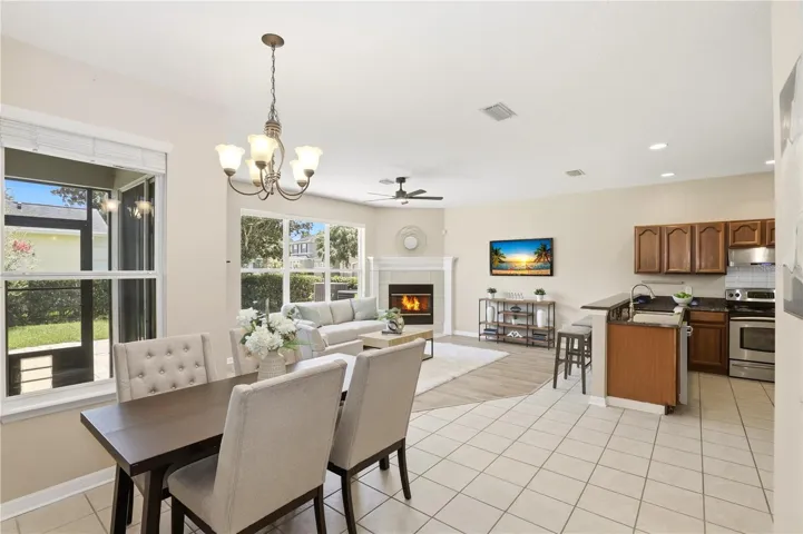 Dining Room/ Family Room / Kitchen