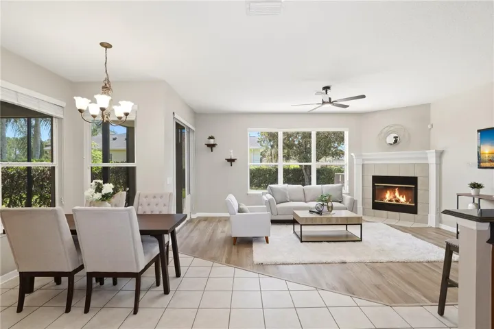 Dining Room/ Family Room / Kitchen