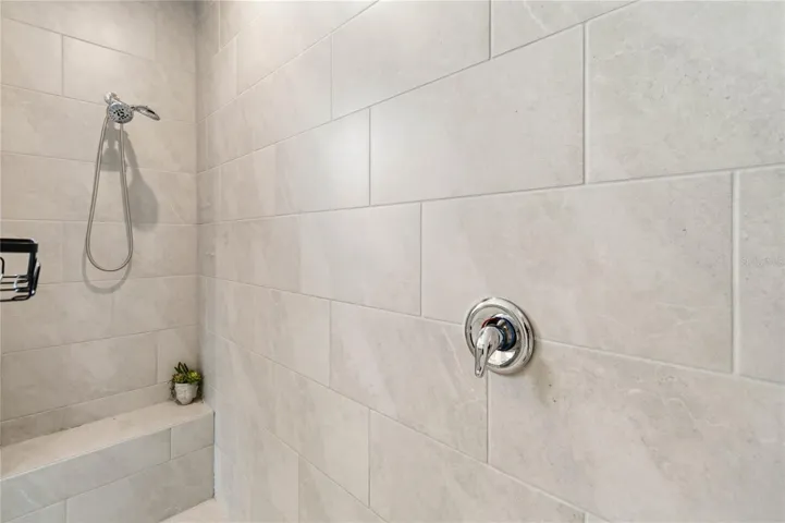 Beautiful walk-in shower.