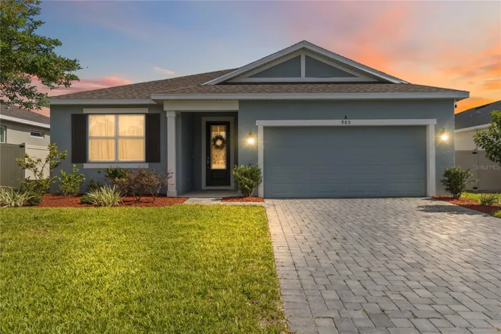 Front Exterior Twilight View