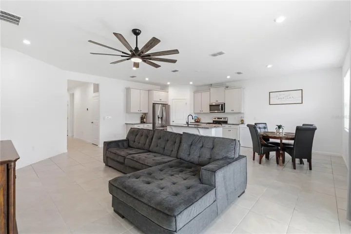 Beautiful family room serving as the perfect gathering place for creating lasting memories.