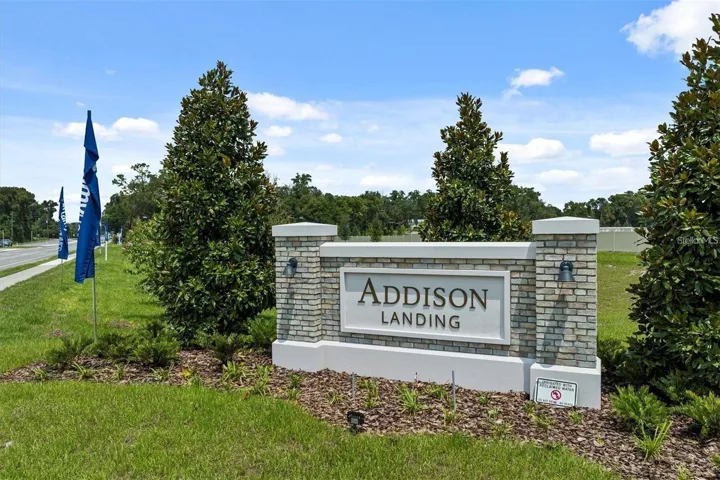 Addison Landing Neighborhood Entrance