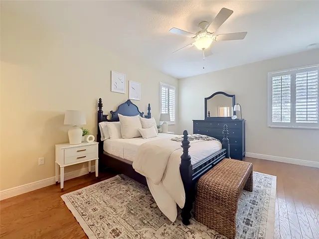 Primary Bedroom- located in the back of the house.