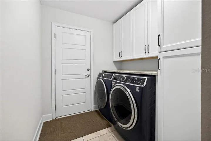 Inside laundry room!