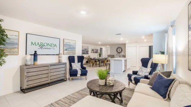 Model home - actual features may vary.