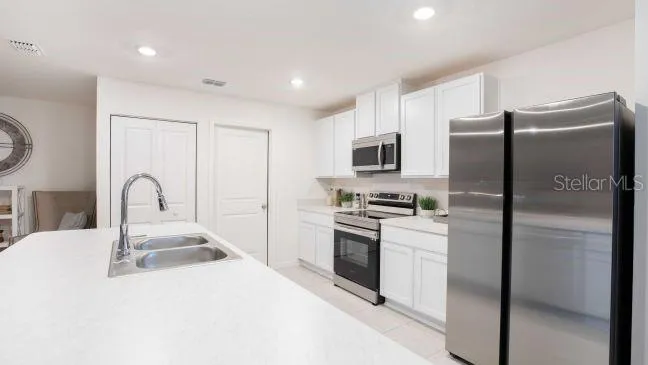 Model home - actual features may vary.